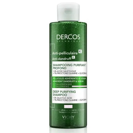 Sampon antimatreata purificator Dercos K, 250 ml, Vichy