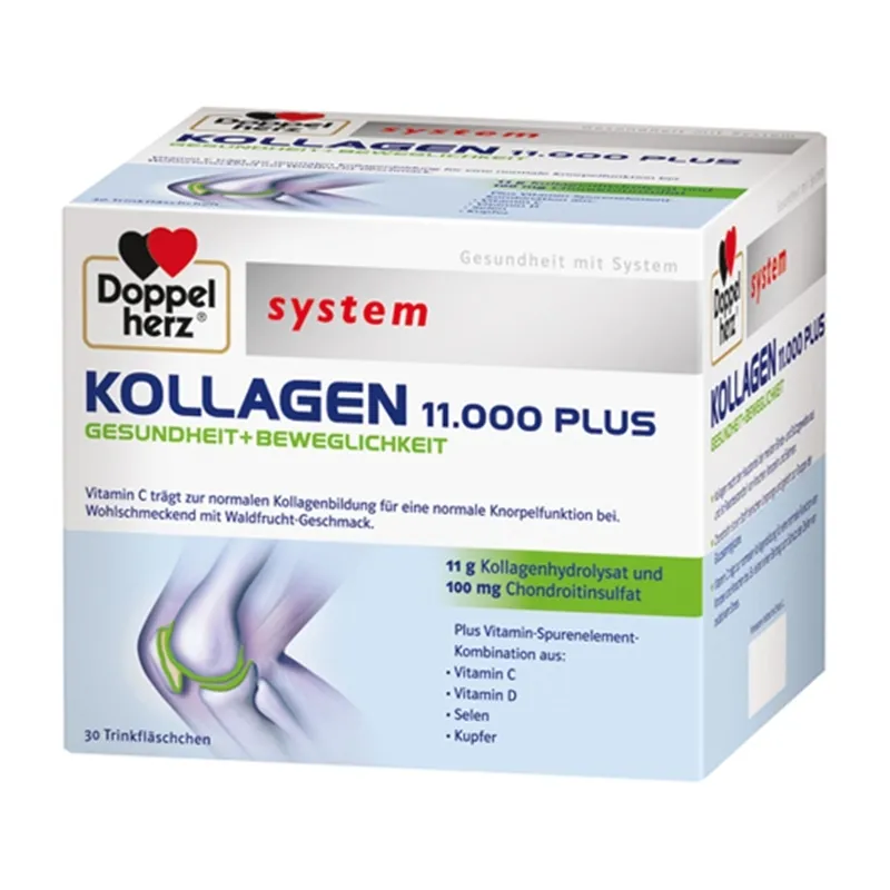 DOPPELHERZ-SYSTEM KOLLAGEN 11000 PLUS X 30 FL