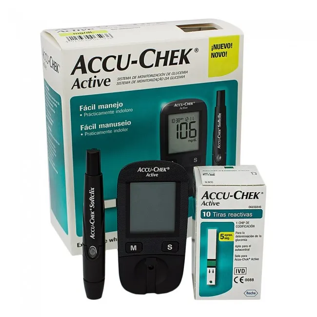 GLUCOMETRU ACCU CHECK ACTIVE KIT