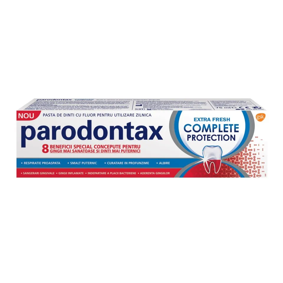 PARODONTAX PASTA DE DINTI COMPLETE PROTECTION EXTRA FRESH 75 ML