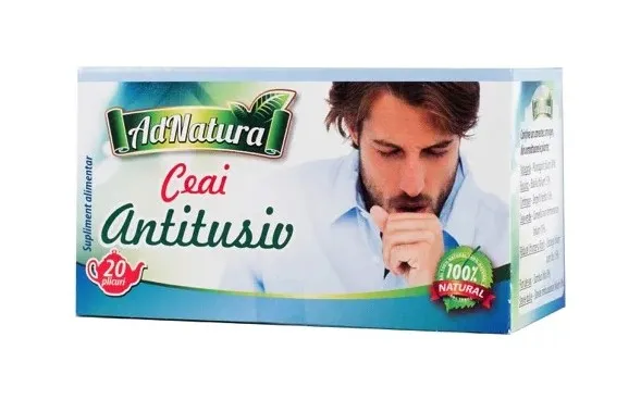 Ceai Antitusiv 20 plicuri AdNatura