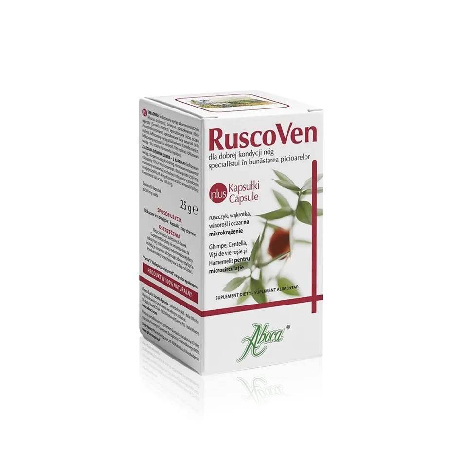 ABOCA RUSCOVEN PLUS 50 CAPSULE