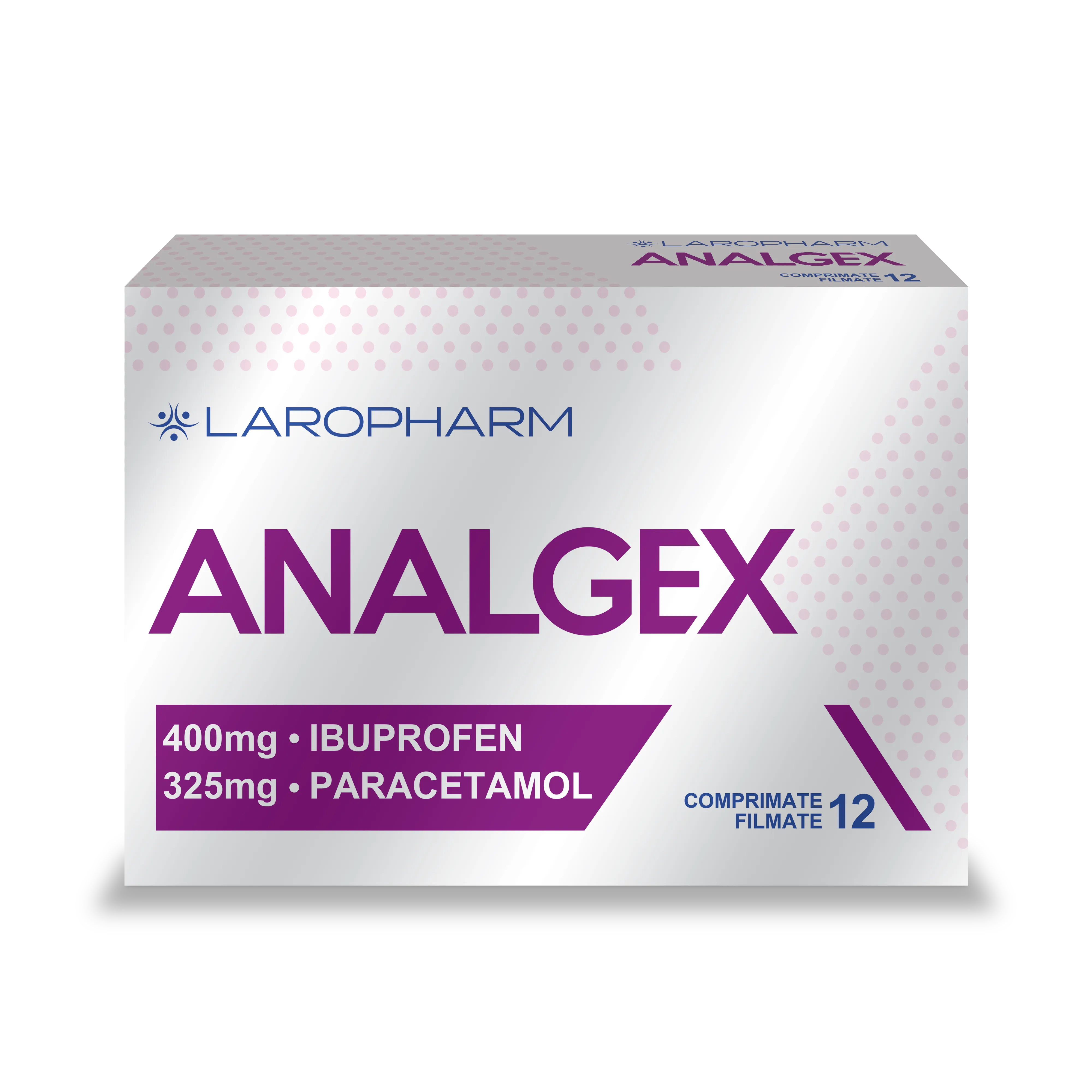 Analgex 400mg/ 325mg x 12 comprimate filmate