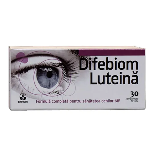 Difebiom luteina x 30 comprimate