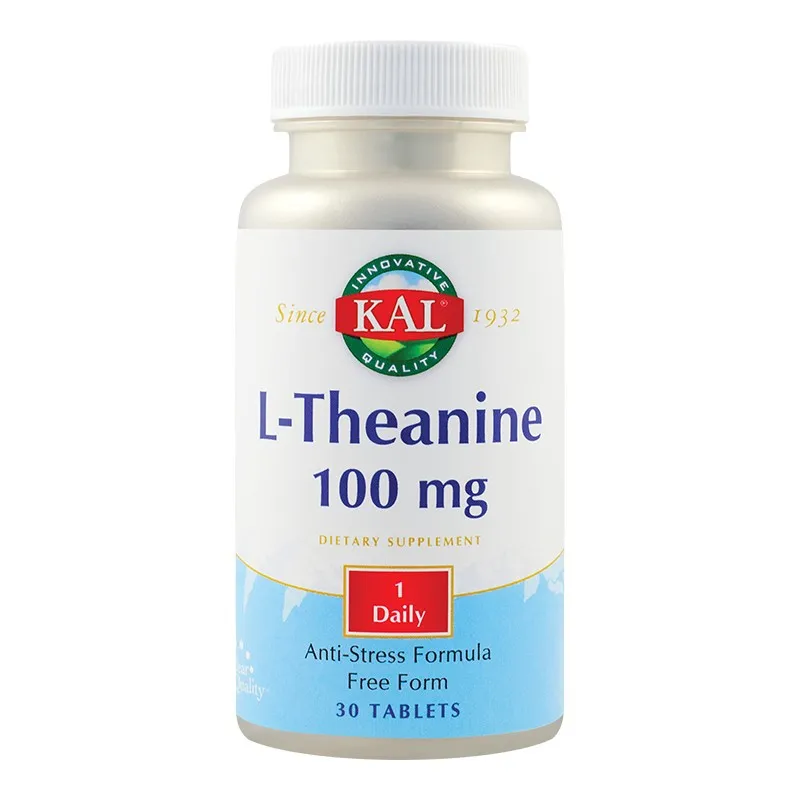 SECOM L-Theanine 100 mg , 30 capsule, Kal