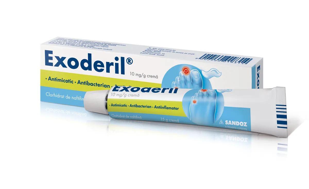 Exoderil 1% crema 15g