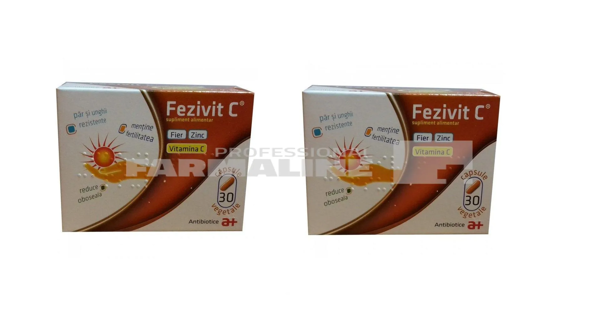 Fezivit C 30 capsule 1 + 1 Cadou