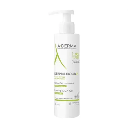 Gel spumant anti-iritatii Dermalibour+ Cica, 200 ml, A-Derma