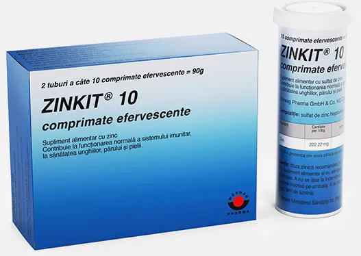 ZINKIT 10MG 20 CPR EFF DIVIZIBIL