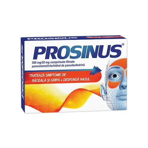 PROSINUS 500MG/30MG 20 COMPRIMATE FILMATE