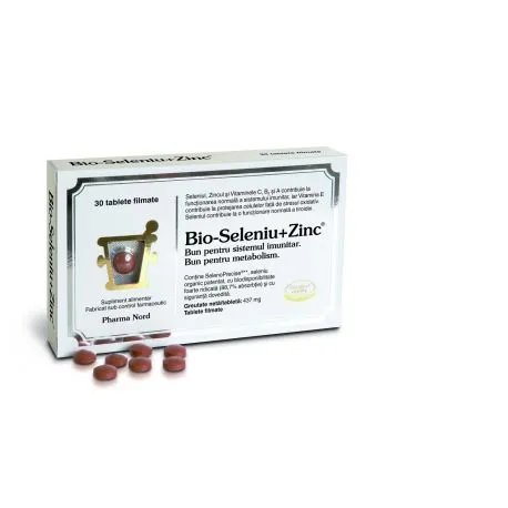 BIO-SELENIU+ZINC , 30 comprimate