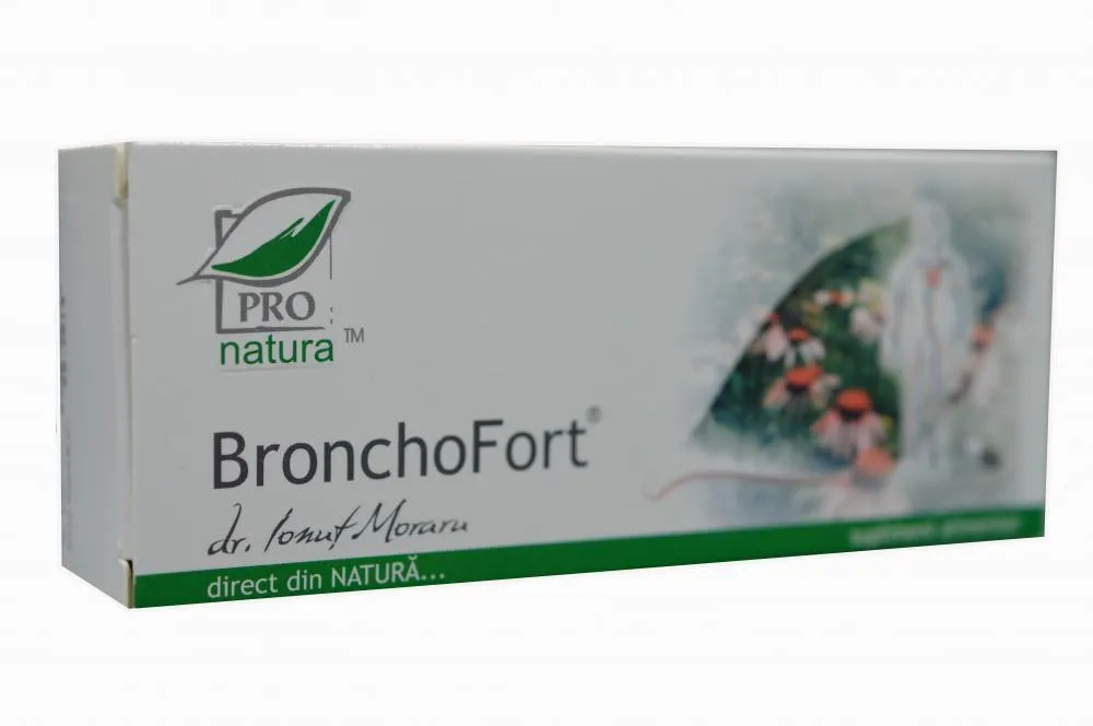 Bronchofort 30 capsule - Pro Natura