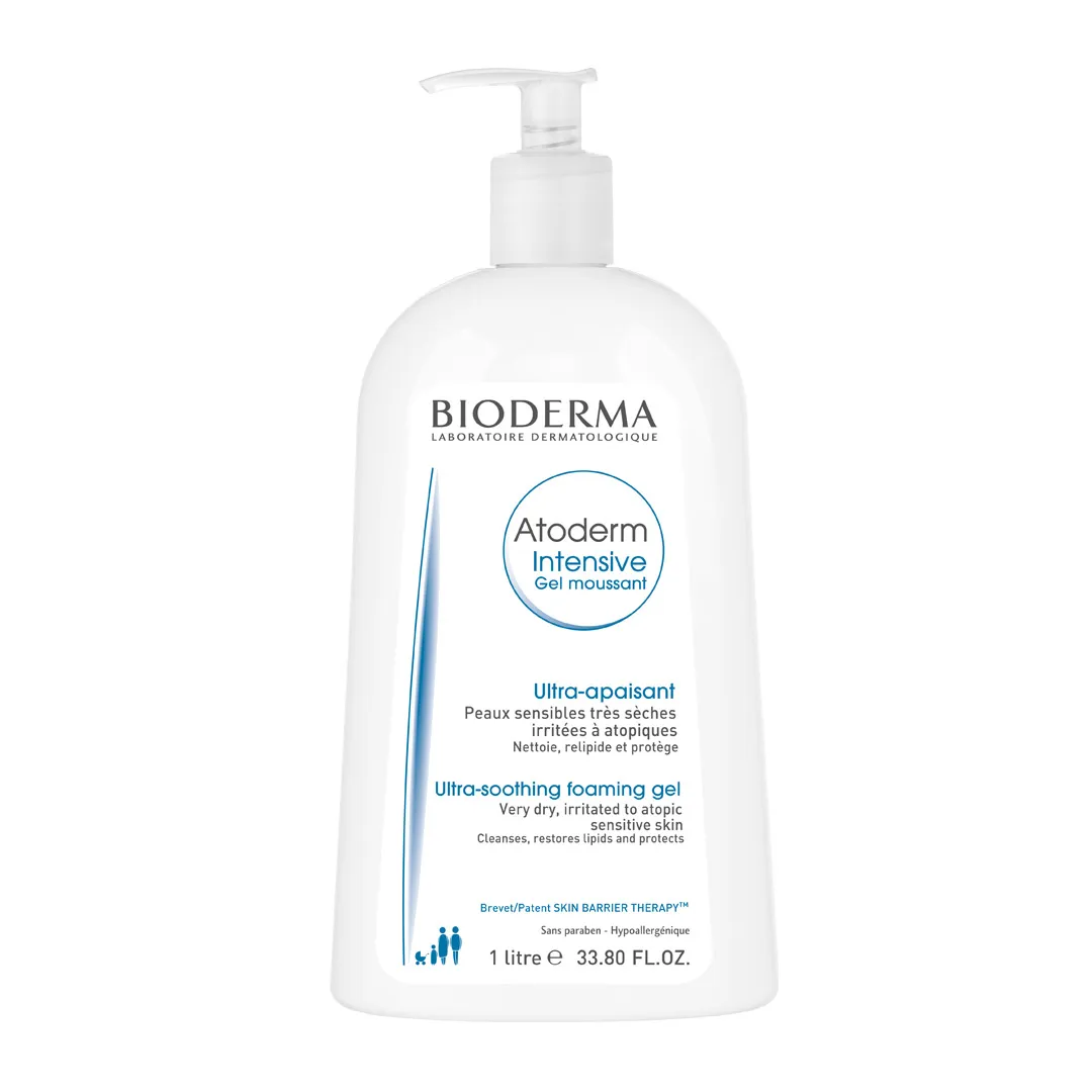 Gel spumant Atoderm Intensive, 1 L, Bioderma
