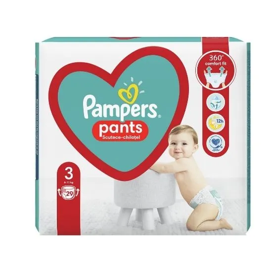 Pampers Pants active baby nr. 3 (6-11 kg) x 29 bucati