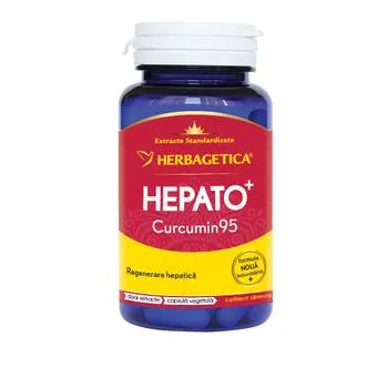 Hepato+ Curcumin95, 60 capsule vegetale, Herbagetica
