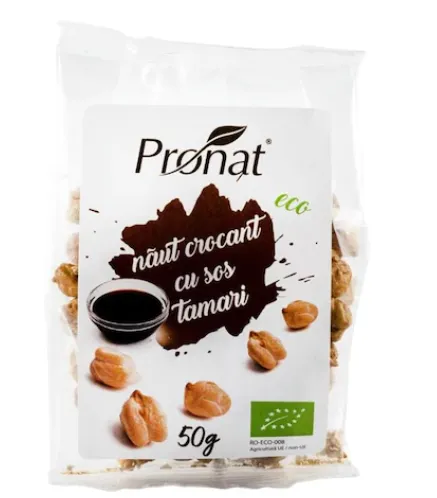 Naut crocant cu sos tamari 50g (Pronat)