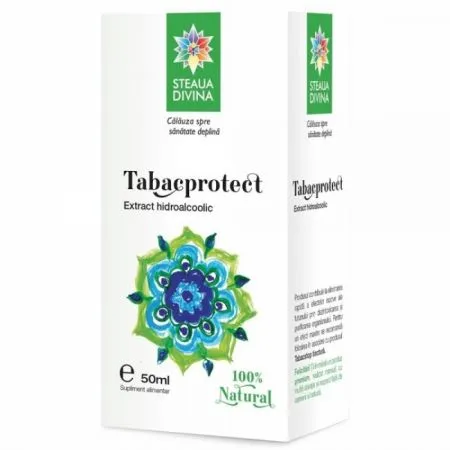 Tabacprotect extract hidroalcoolic, 50 ml, Steaua Divina