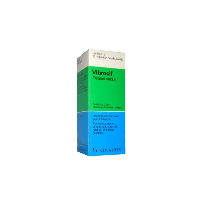 Vibrocil 25mg sol naz*15ml Novartis