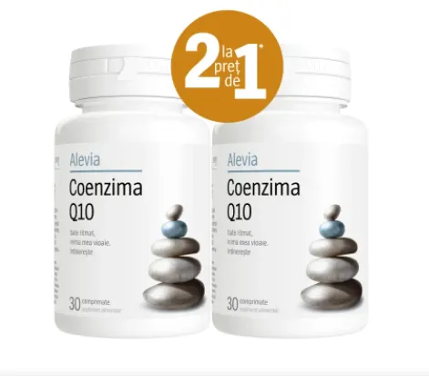 Coenzima Q10 120mg 30cpr+30cpr (Alevia)