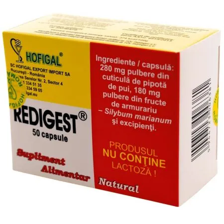 Redigest, 50 capsule, Hofigal