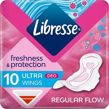 Absorbante Ultra Normal Deo Fresh, 10 bucati, Libresse