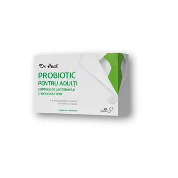 Dr.Hart Probiotic pentru adulti, 20 comprimate