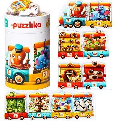 Cubika Puzzle Set trenuletul vesel (13050)