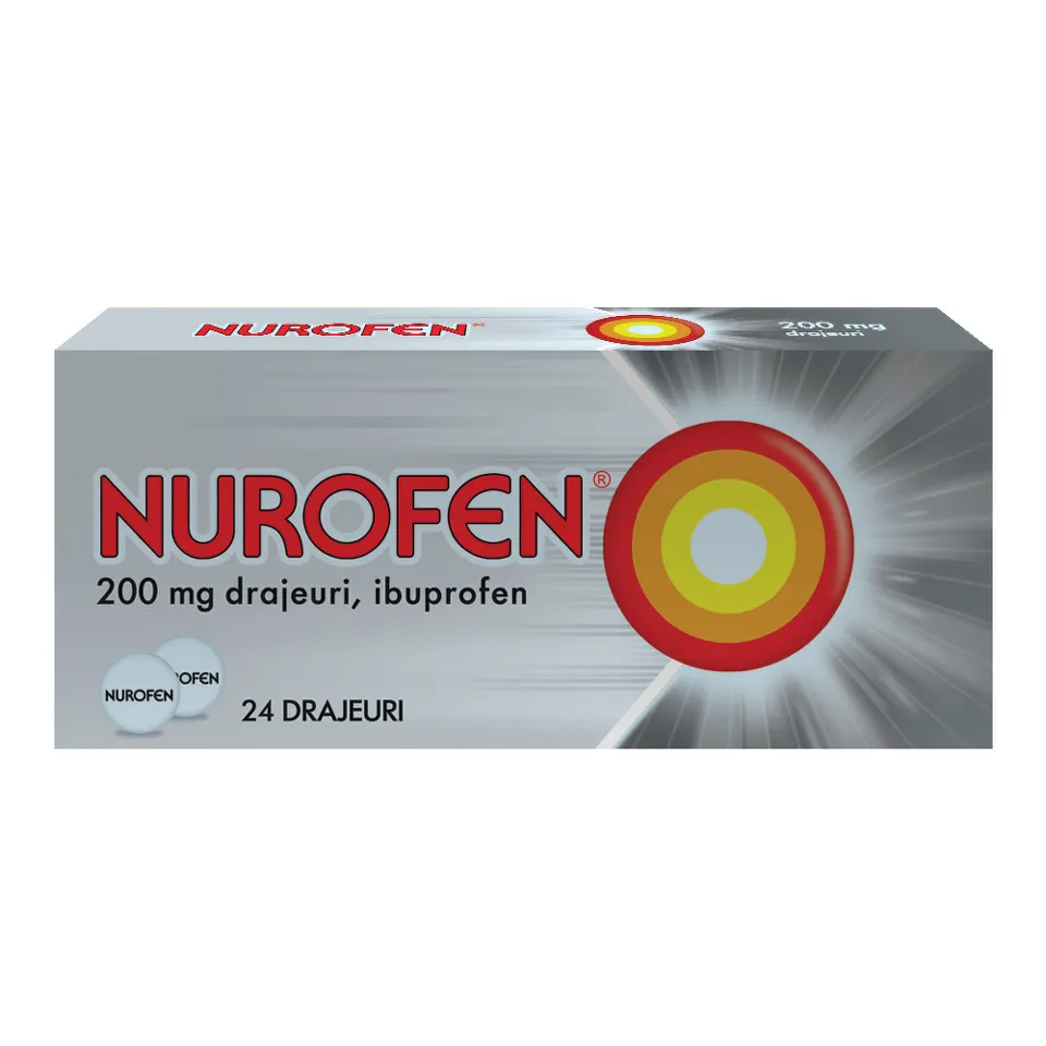 NUROFEN 200MG X 24 DRAJEURI