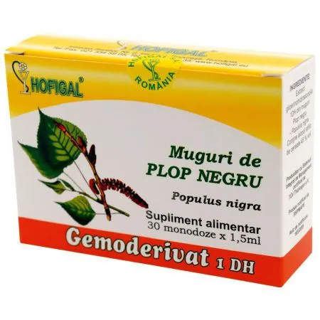 Muguri de Plop Negru, 30 monodoze, Hofigal