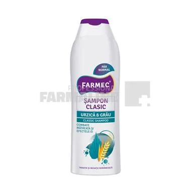 Farmec Sampon Clasic cu Urzica si Grau 400 ml