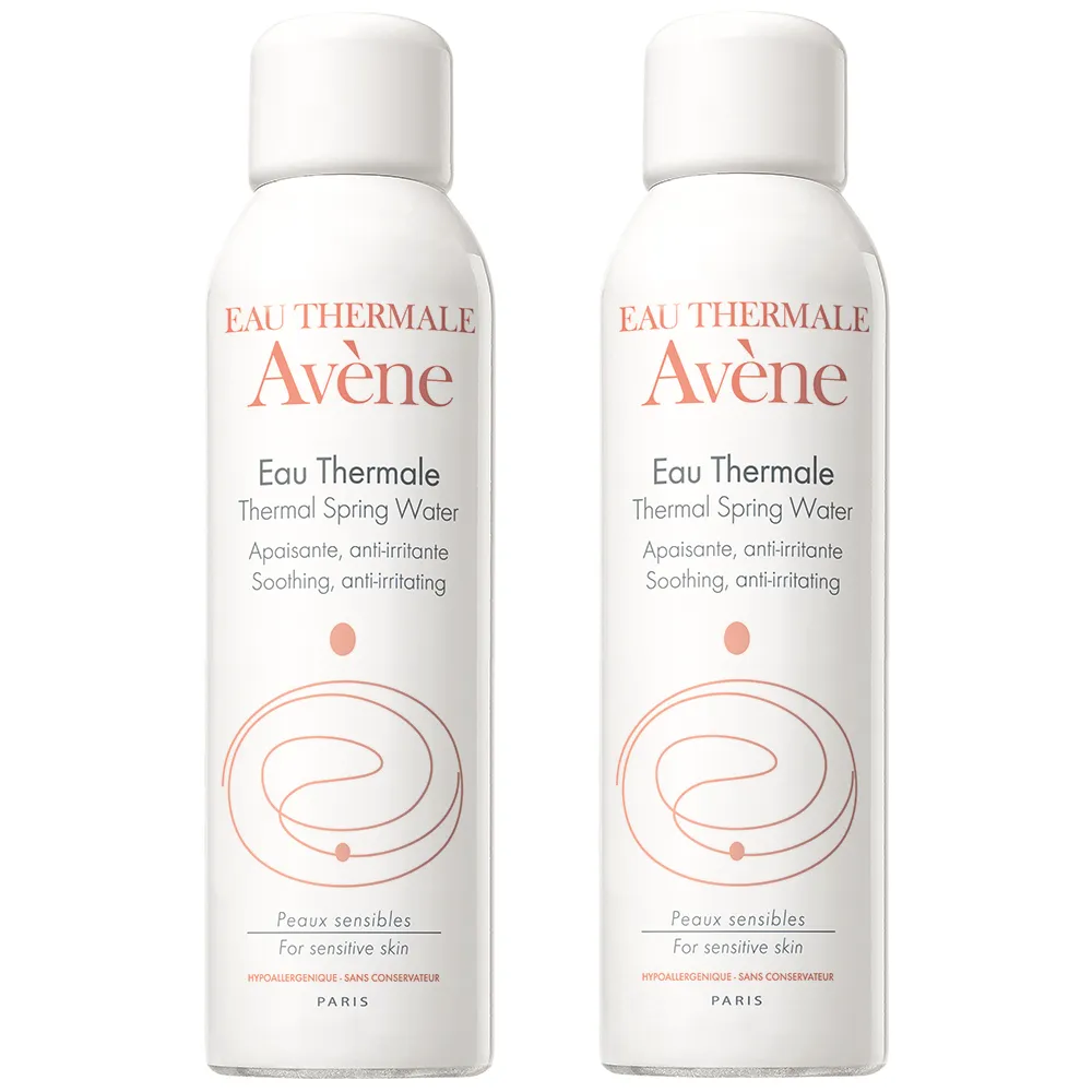 AVENE Pachet Apa termala spray 1+1 (70% reducere), 150 ml + 150 ml, Pierre Fabre