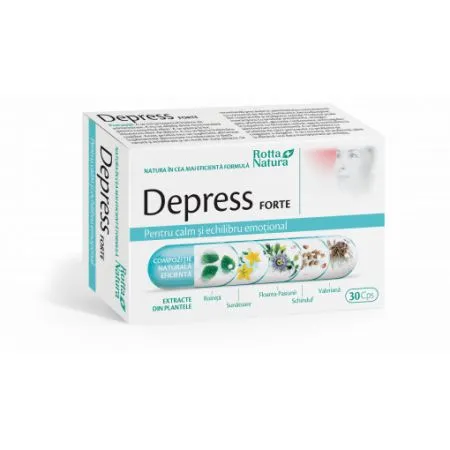 Depress Forte , 30 capsule, Rotta Natura