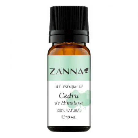 Ulei esential de cedru de Himalaya, 10 ml, Zanna