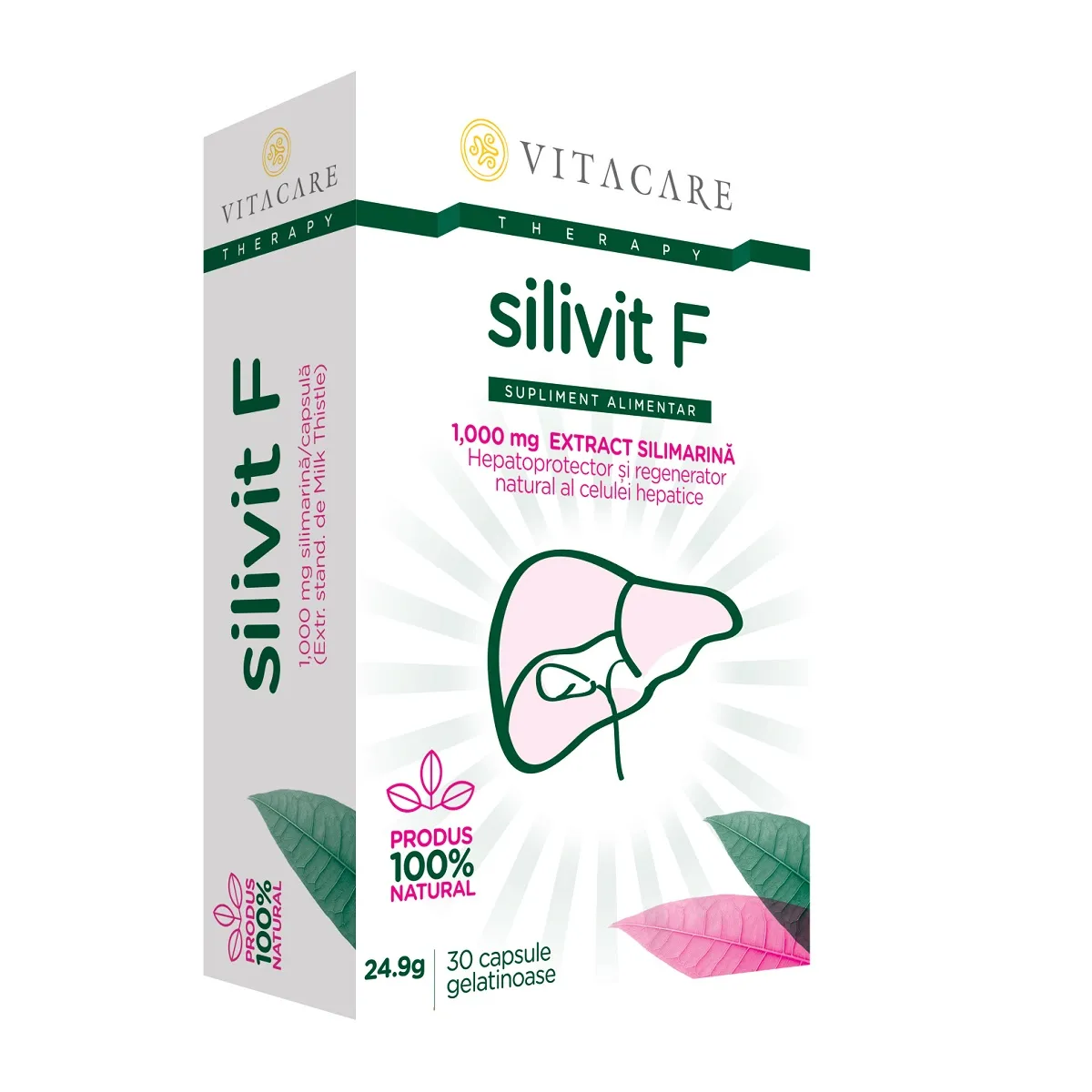 Silivit F, 30 capsule, Vitacare