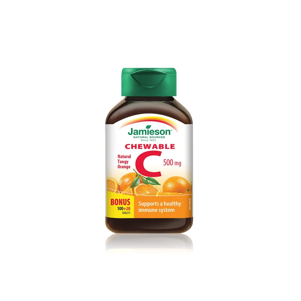 JAMIESON VITAMINA C 500MG X 120 TABLETE MASTICABILE