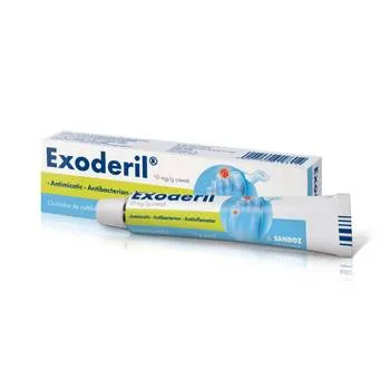 Exoderil 10mg/g crema, 10g, Sandoz