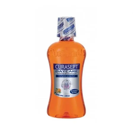 Apa de gura Daycare Citrus, 500 ml, Curasept