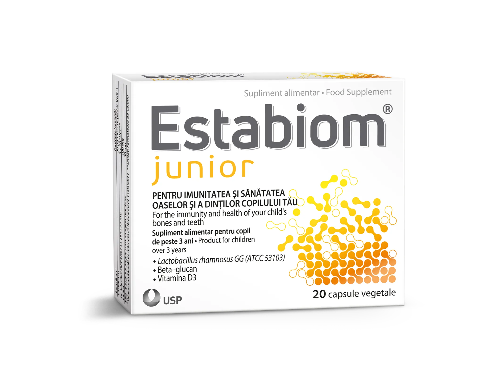 Estabiom Junior, 20 capsule,  USP