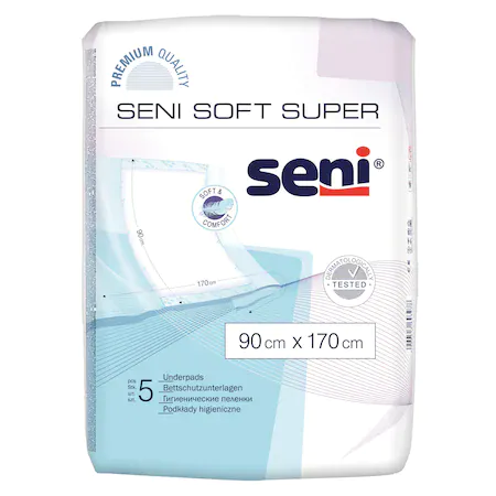 Seni Soft Paturica Bed Pads 90/170 x 5 buc