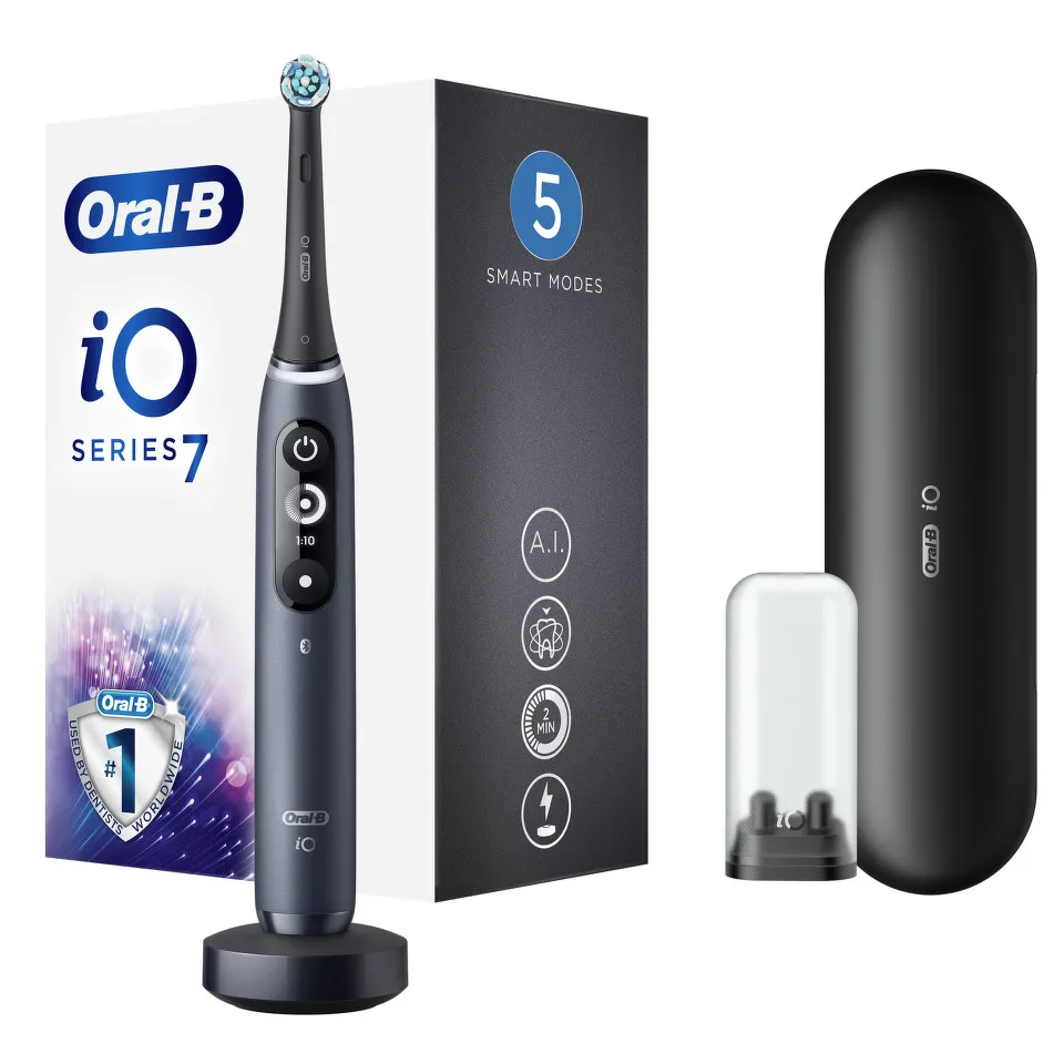 ORAL B PERIUTA DINTI ELECTRICA IO SERIES 7 BLACK 1 BUCATA