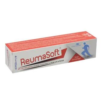 Gel cu arnica si ardei iute Reumasoft, 40g, Laropharm