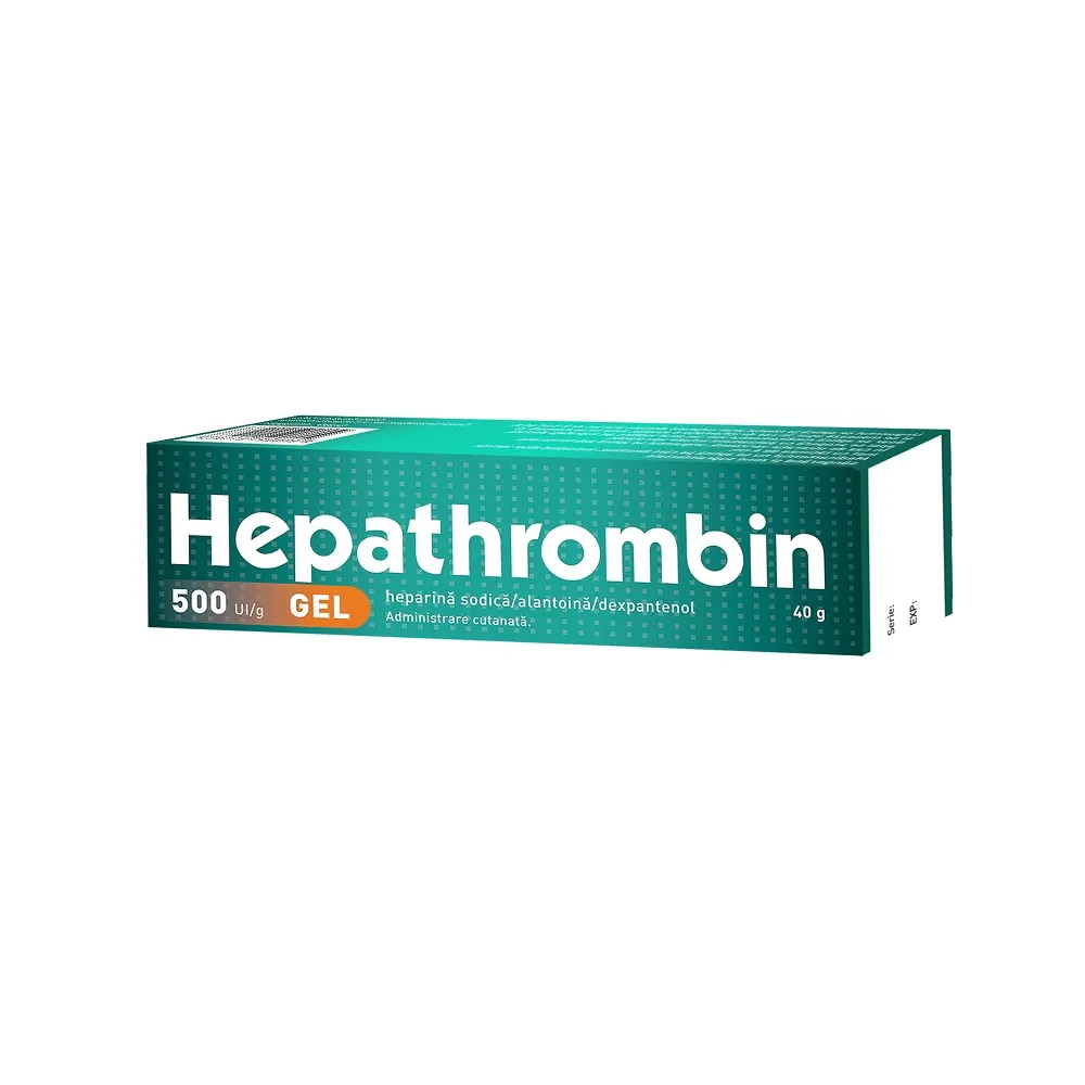 Hepathrombin gel 500UI/g x 40g