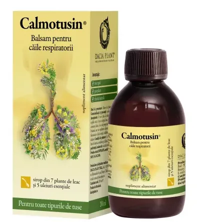 Calmotusin sirop, 200 ml, Dacia Plant