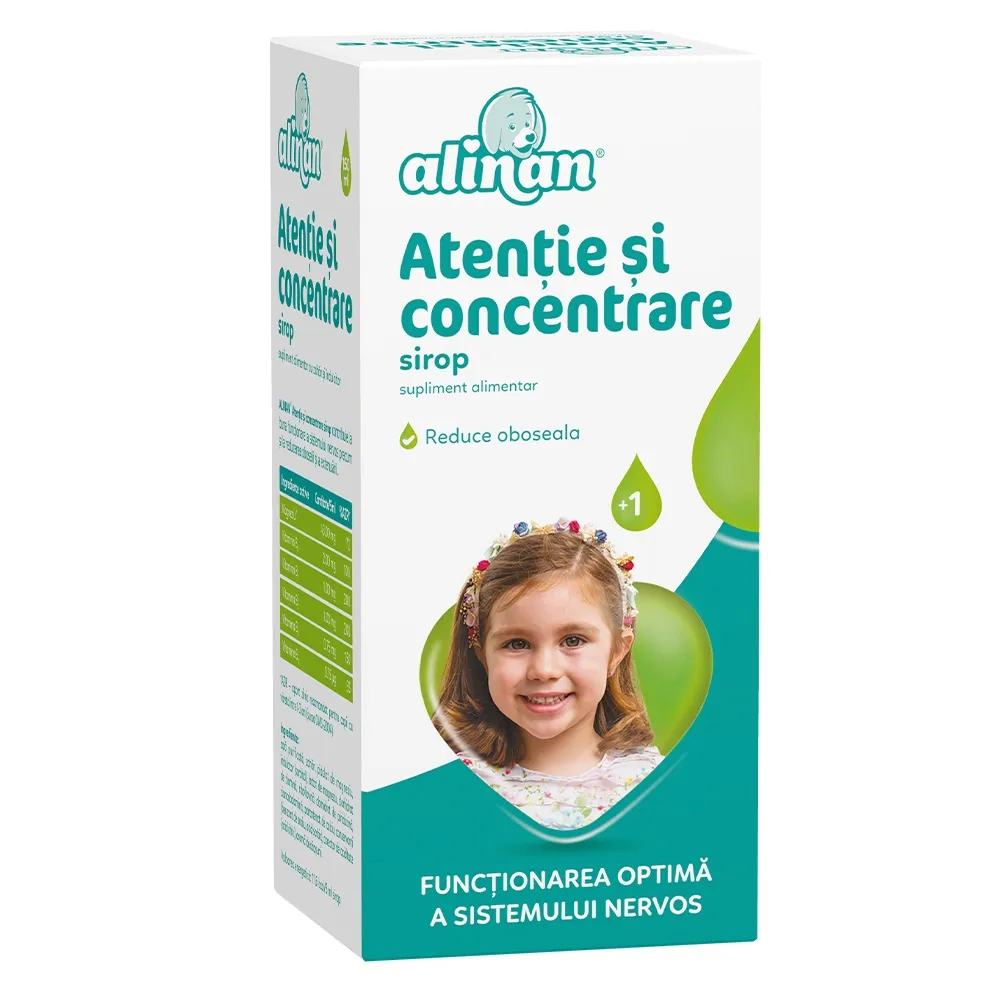 Alinan Atentie si concentrare, 150 ml, Fiterman