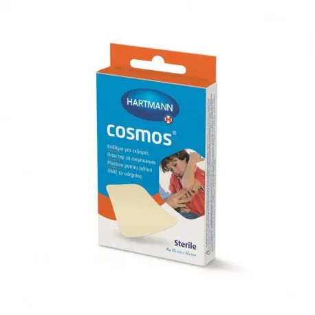 HartMann Plasturi Cosmos Abraziuni 45x65mm, 4 bucati