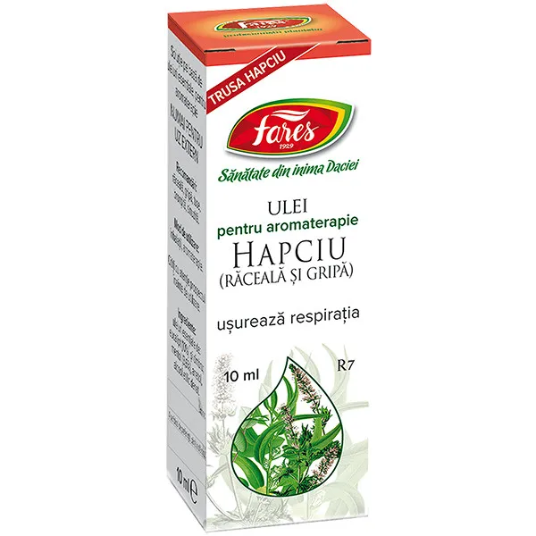 FARES HAPCIU ULEI PENTRU AROMATERAPIE 10ML