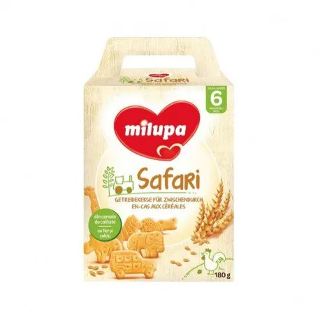 Milupa Safari biscuits, 180g