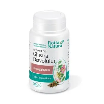 Extract Gheara Diavolului, 30 capsule, Rotta Natura