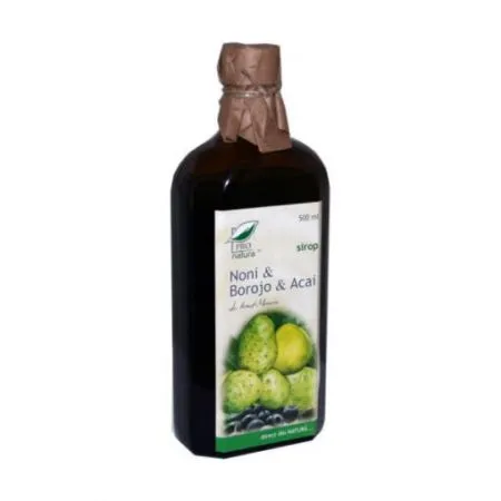 Sirop Noni, Borojo si Acai, 250 ml, Pro Natura