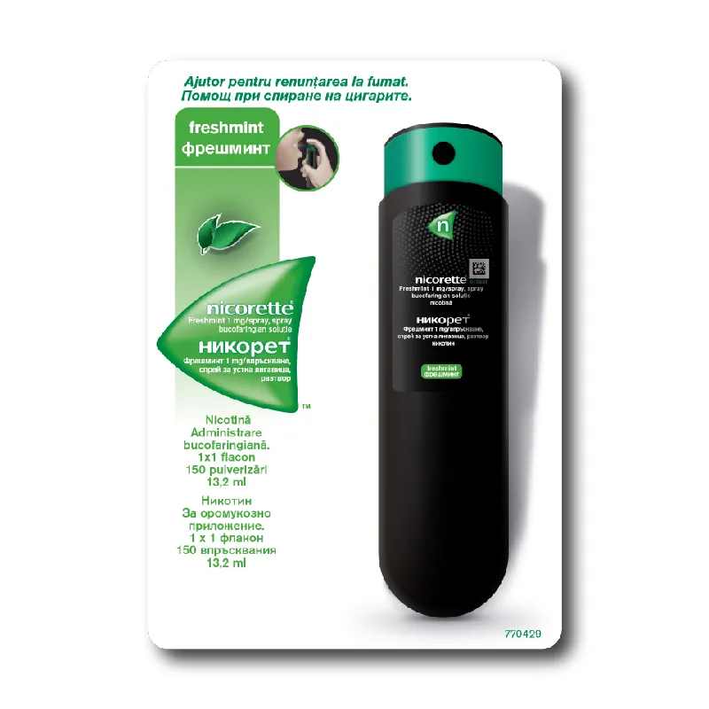 Nicorette FreshMint 1mg/spray x 1 flacon